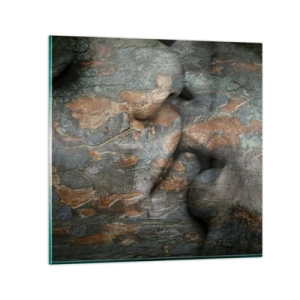 Quadro em vidro - Juntos para sempre - 30x30 cm