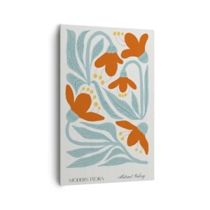 Quadro em tela - Em direção à terra, em direção ao sol - 80x120 cm