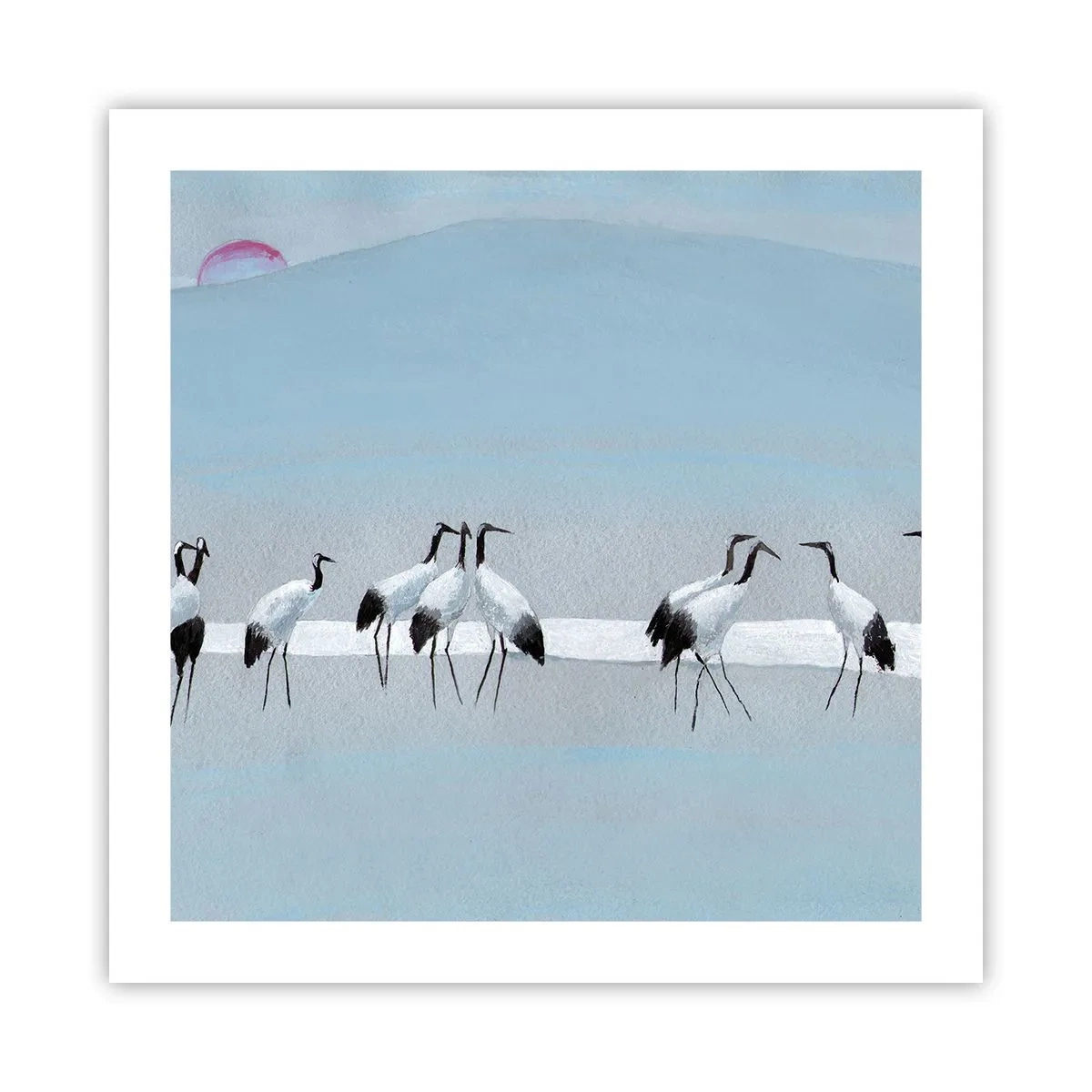 Pôster - Depois de um dia quente - 50x50 cm