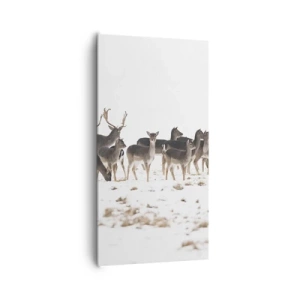 Quadro em tela - O Natal se aproxima? - 65x120 cm