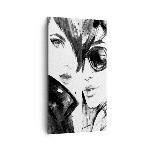 Quadro em tela - Beleza multiplicada - 45x80 cm