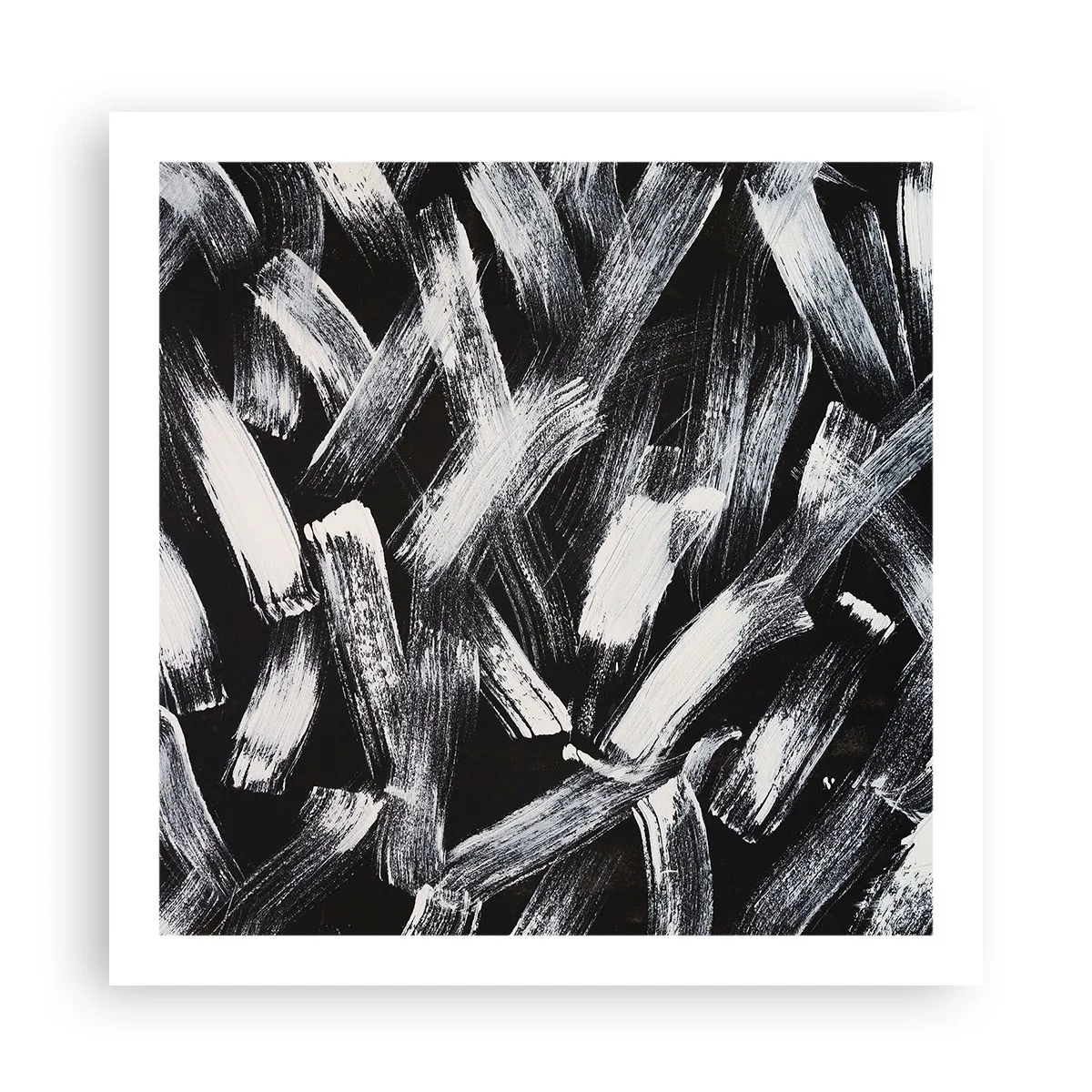 Pôster - Abstração no espírito industrial - 60x60 cm