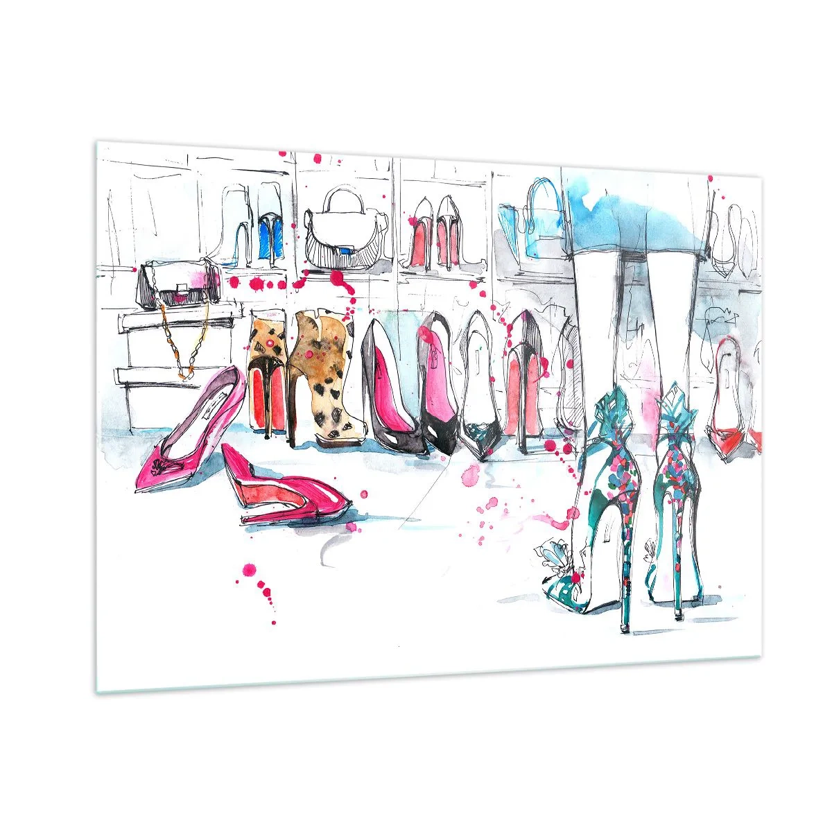 Quadro em vidro - Abre-te, sésamo - 100x70 cm