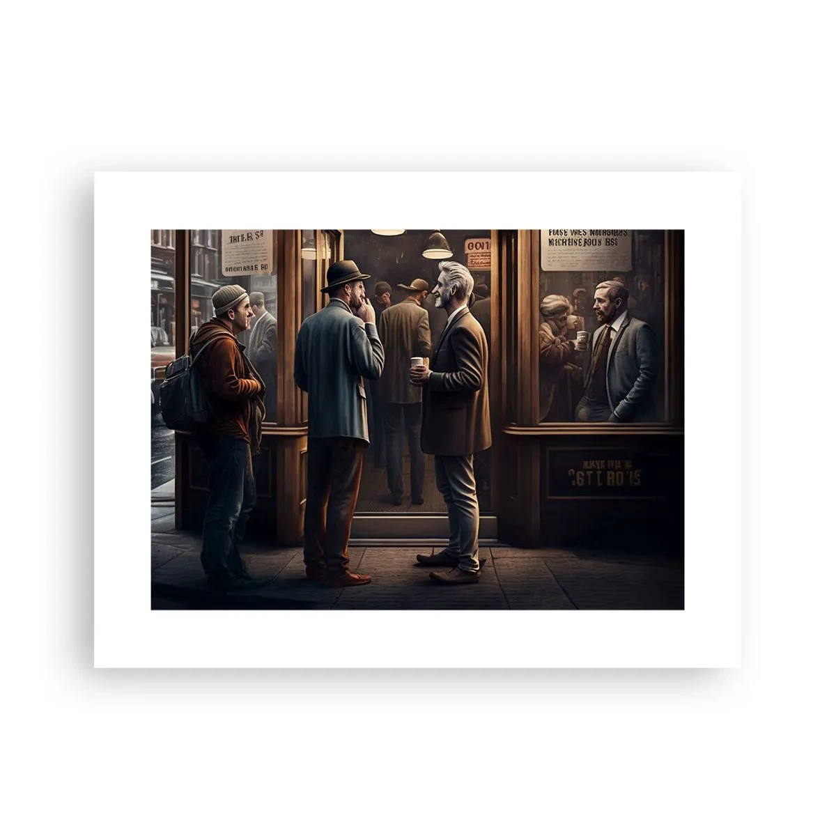 Pôster - Boa hora do dia - 40x30 cm