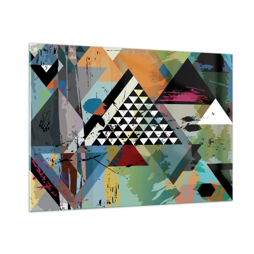 Quadro em vidro - Como é simples - 100x70 cm