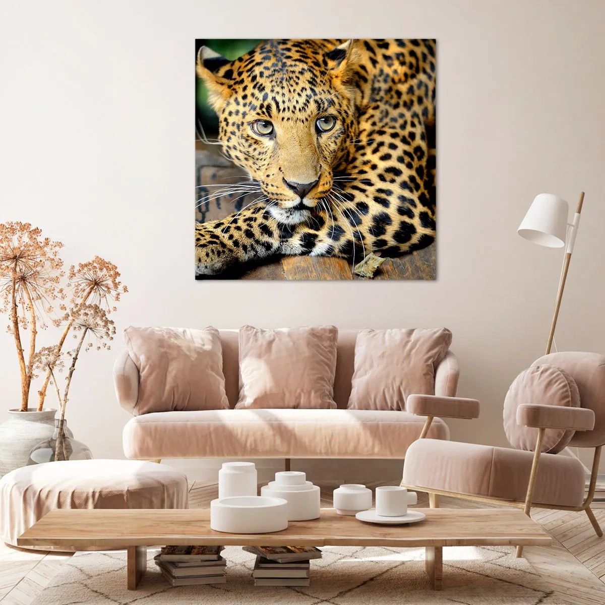 Quadro em tela - Não tenha medo, venha - 40x40 cm