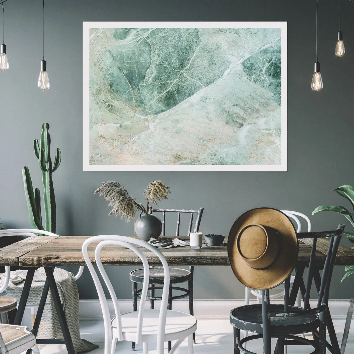 Pôster - A nobre frieza da pedra - 50x40 cm