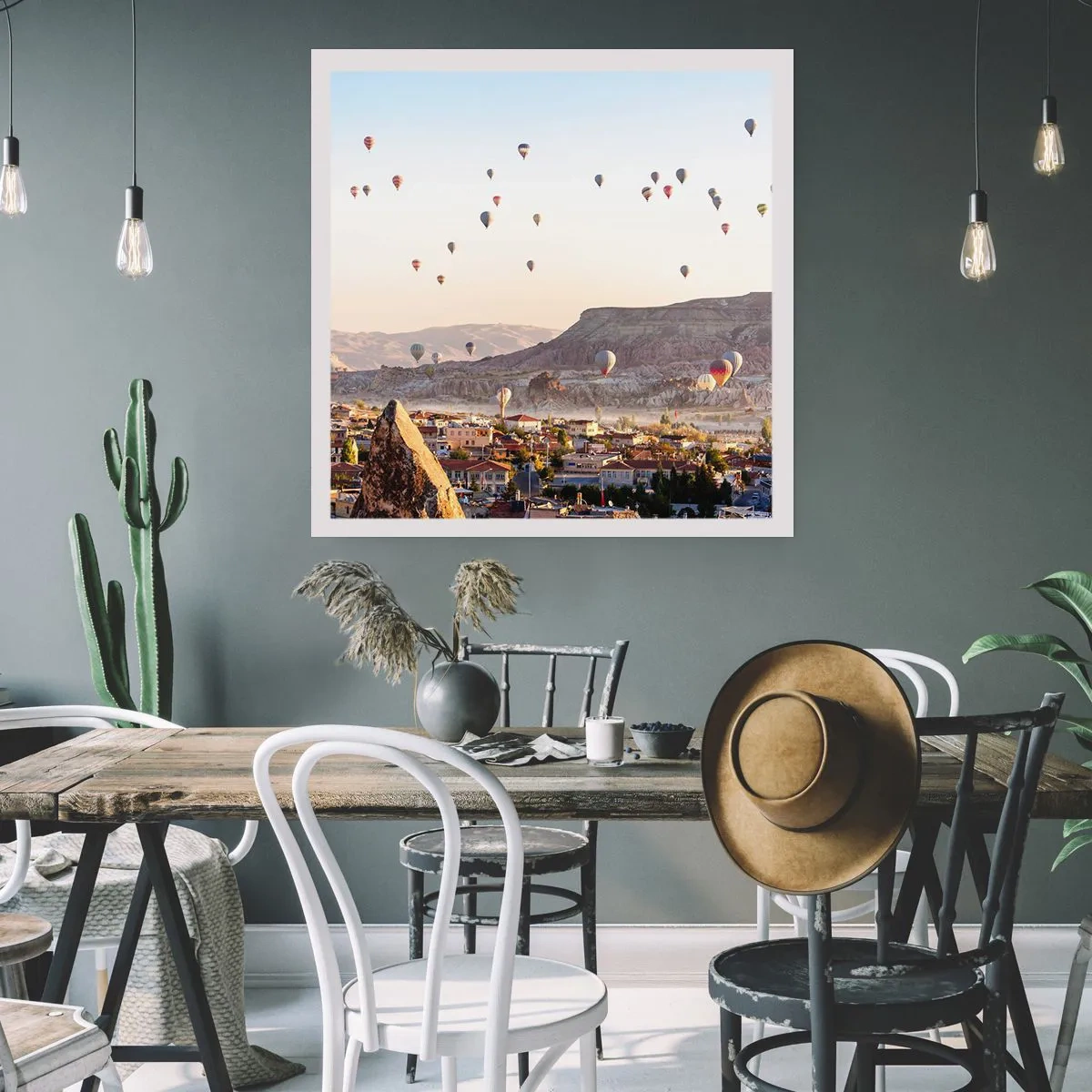 Pôster - Como navios no céu - 60x60 cm