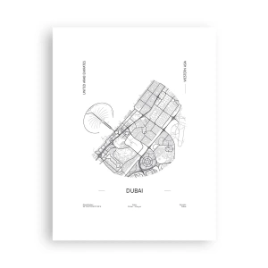 Pôster - Anatomia de Dubai - 30x40 cm