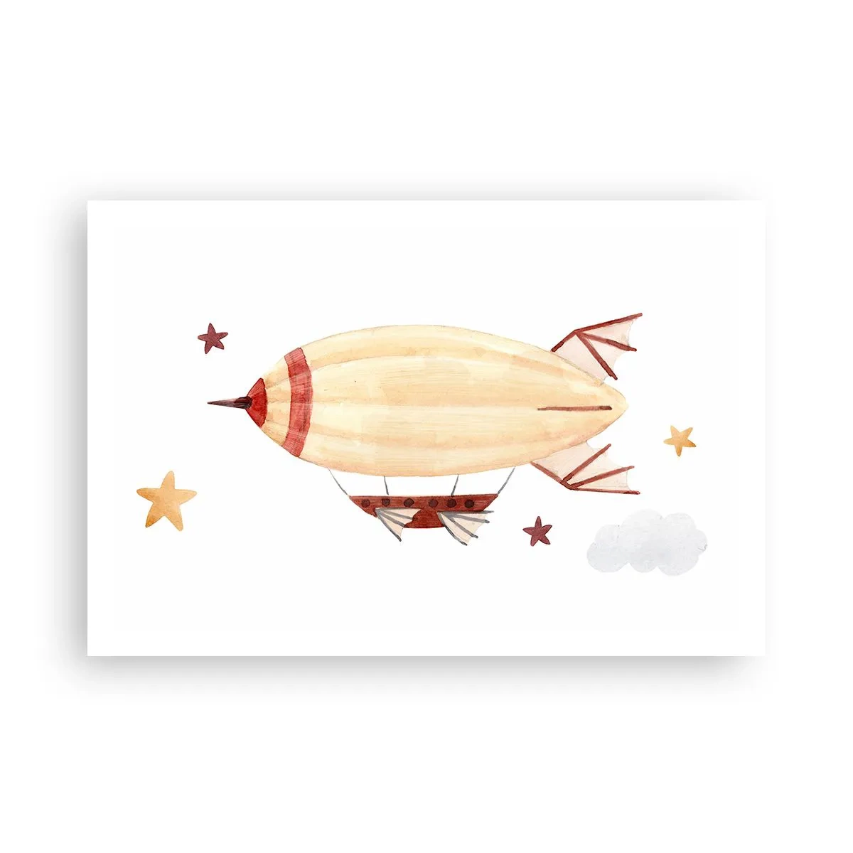 Pôster - Dirigível - 91x61 cm