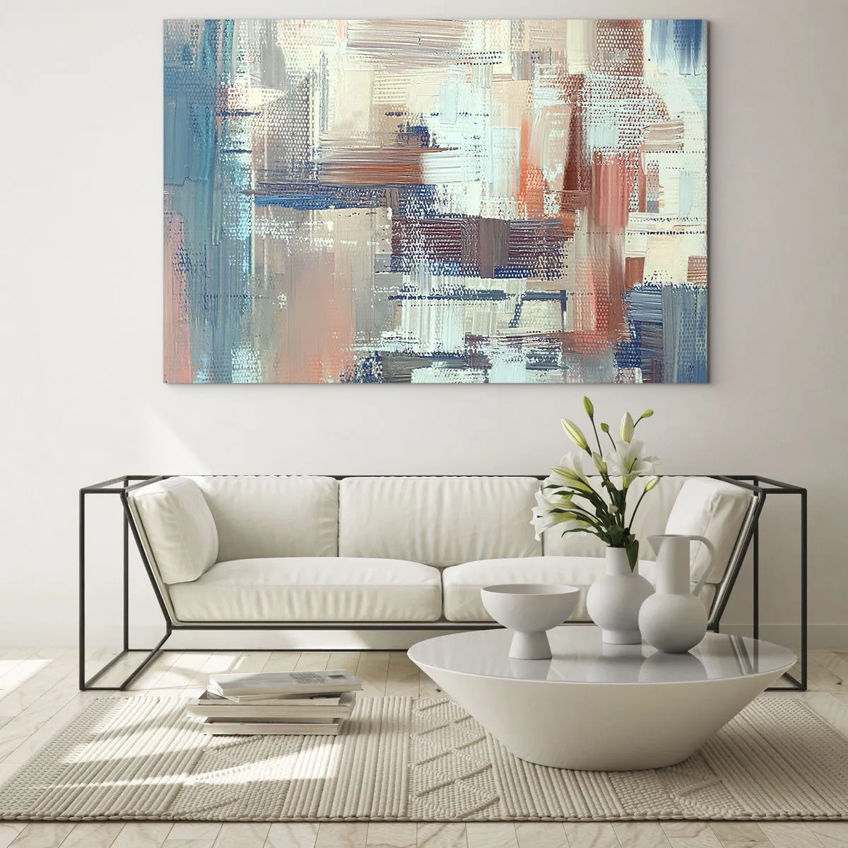 Quadro em vidro - Alcance a luz - 120x80 cm