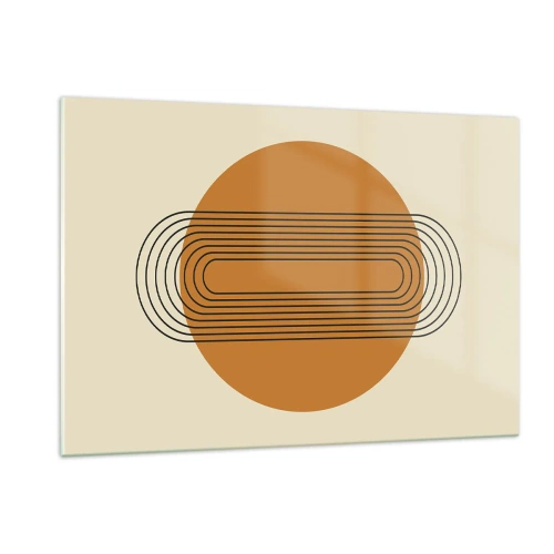 Quadro em vidro - O plano perfeito - 120x80 cm