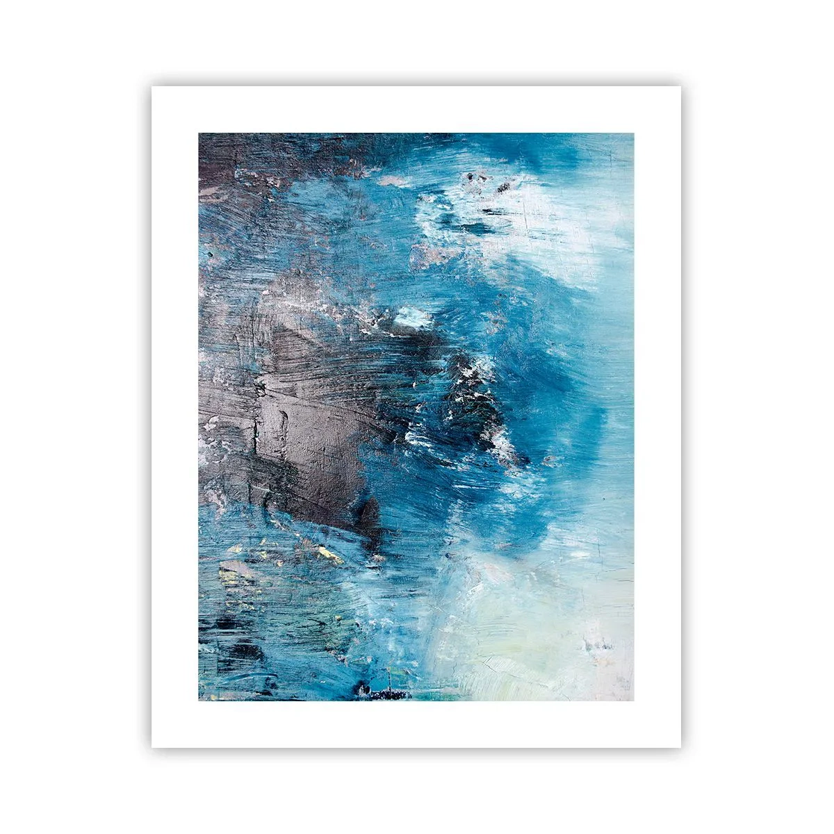 Pôster - Rapsódia em azul - 40x50 cm