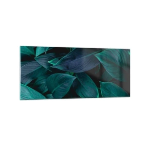 Quadro em vidro - Verde em si - 120x50 cm