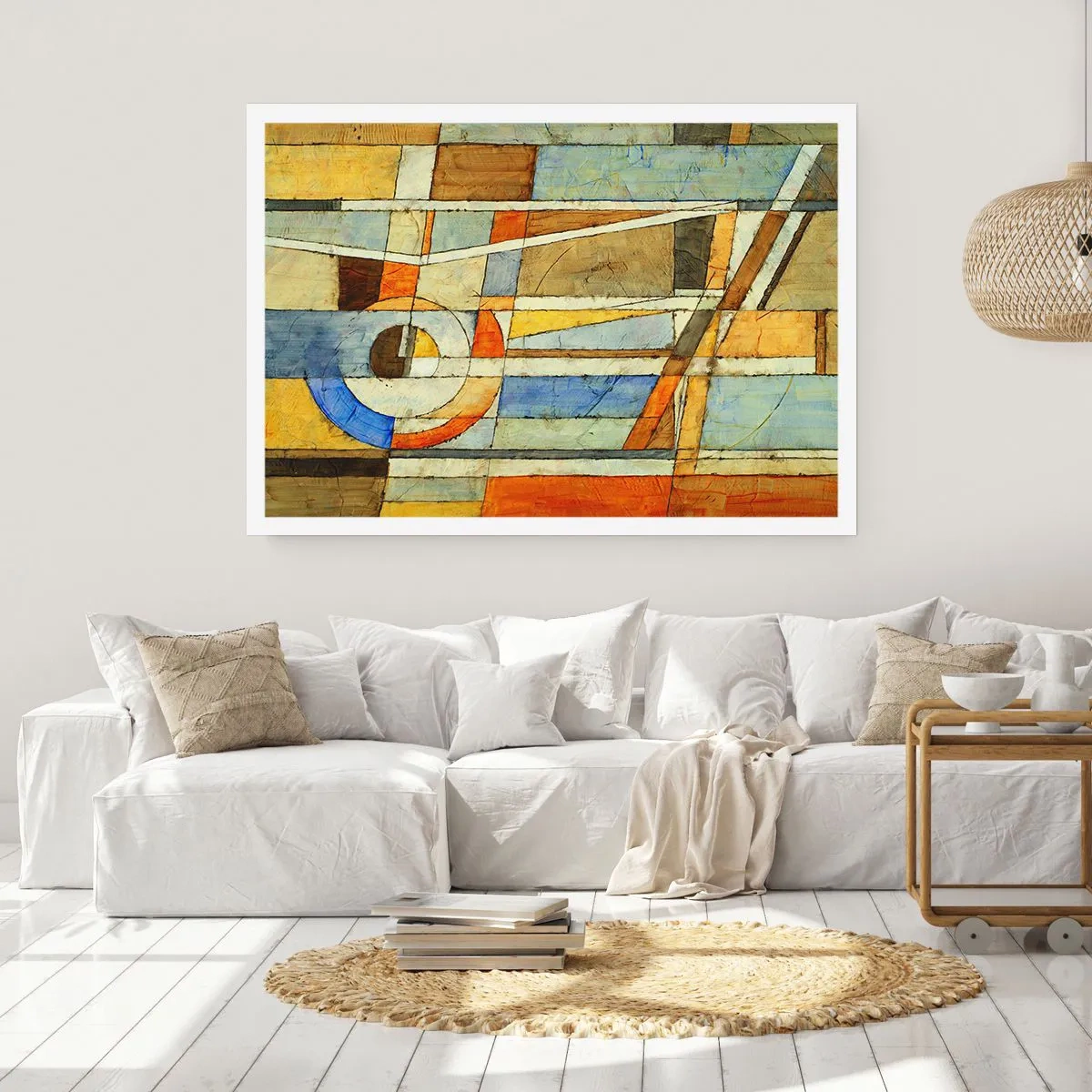Pôster - Cubismo em construção - 91x61 cm