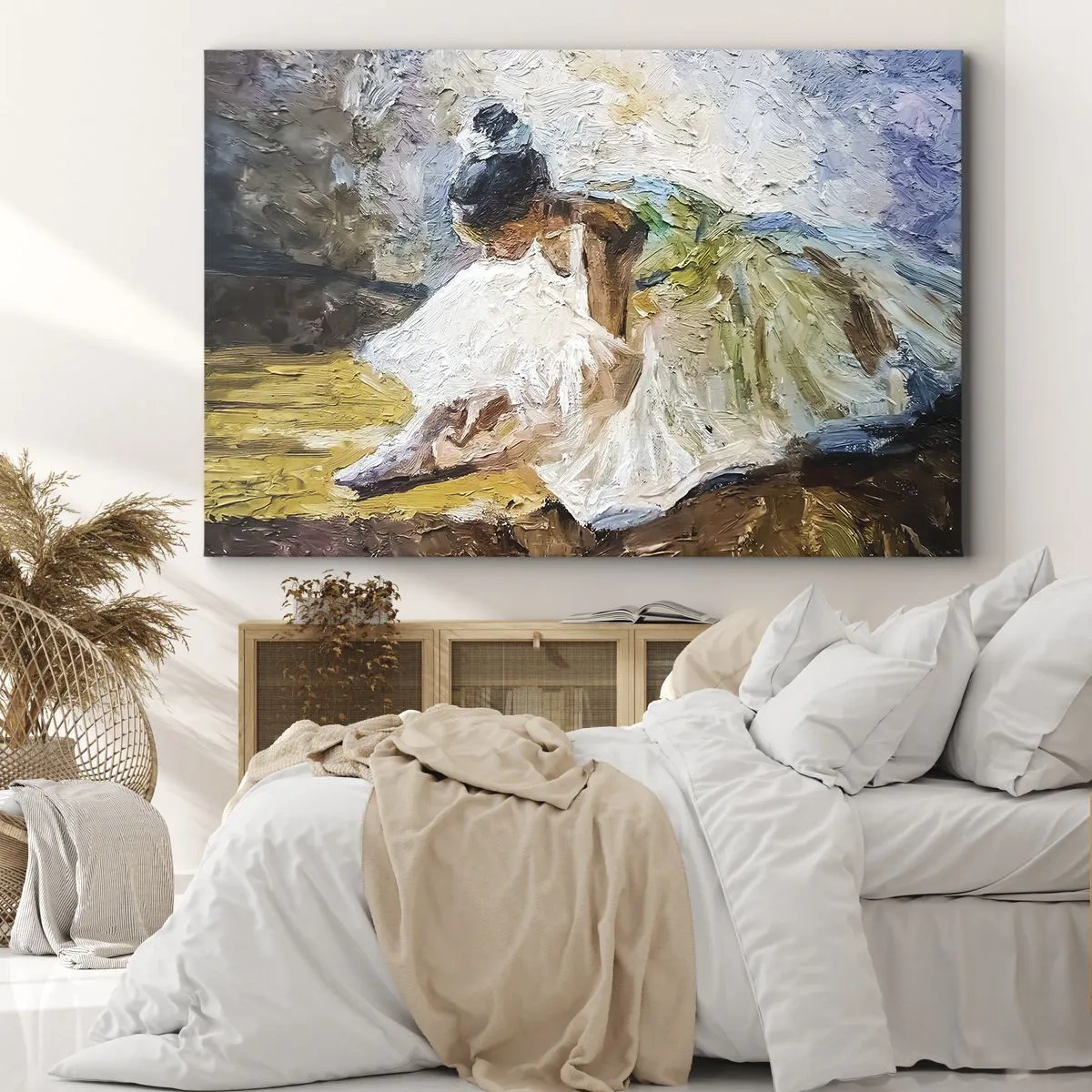 Quadro em tela - Do quadro de Degas - 100x70 cm