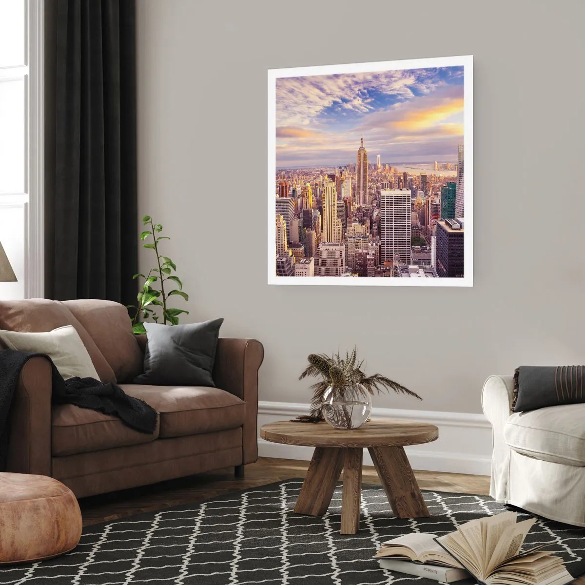 Pôster - Alcançar as nuvens - 30x30 cm