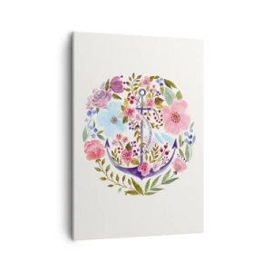 Quadro em tela - O bom sonho de um marinheiro - 50x70 cm