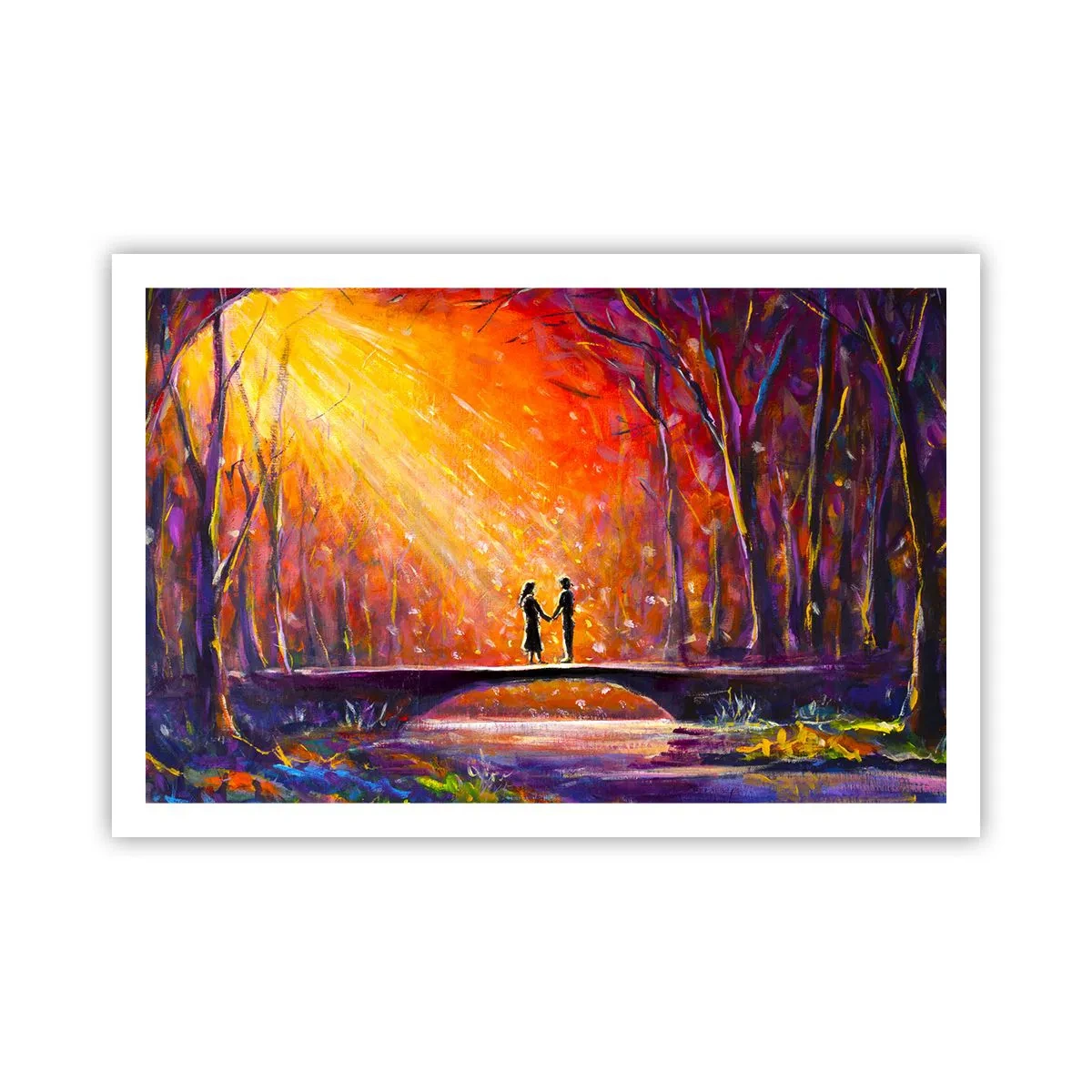 Pôster - O céu também os ama - 91x61 cm