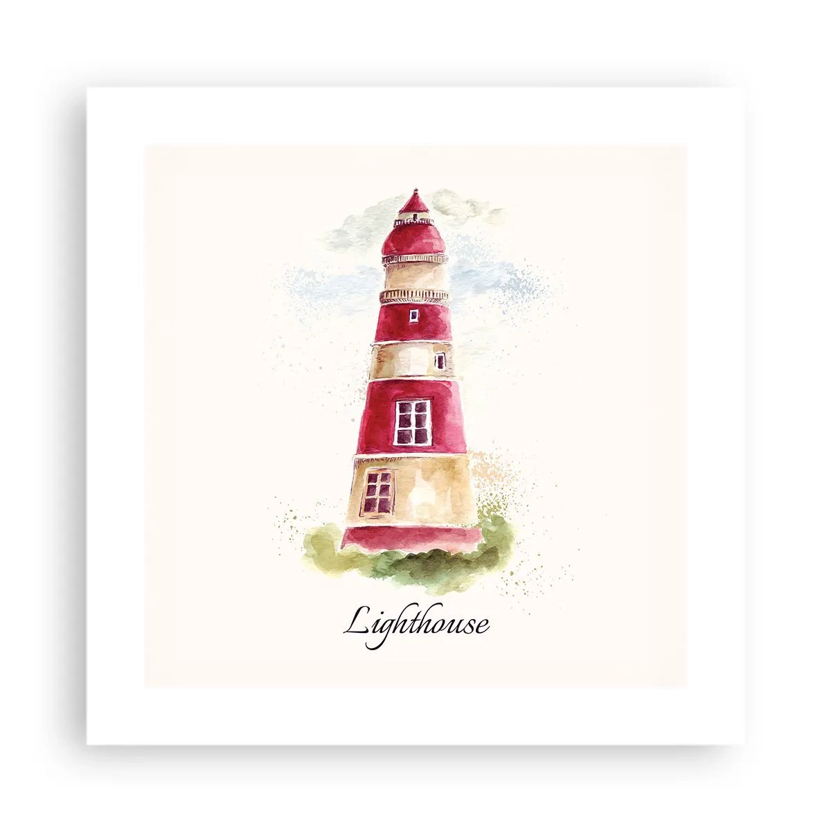 Pôster - Sempre há clima - 40x40 cm