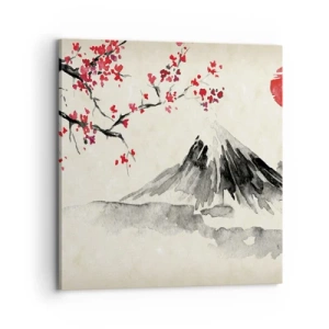 Quadro em tela - Ame o Japão - 70x70 cm