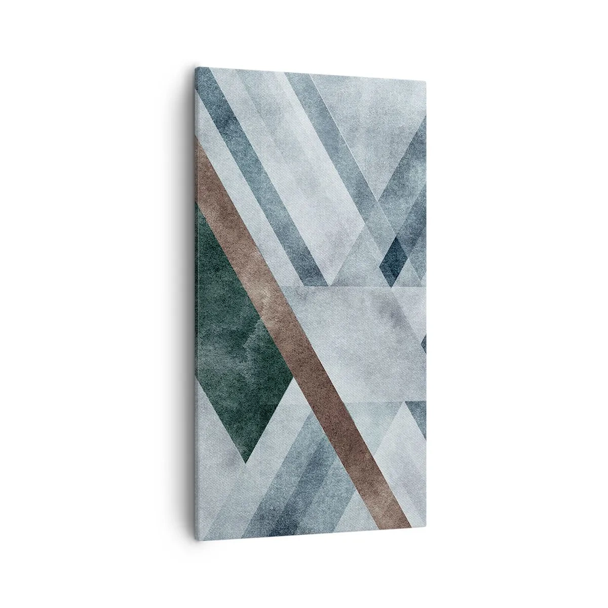 Quadro em tela - Elegância sofisticada da geometria - 55x100 cm