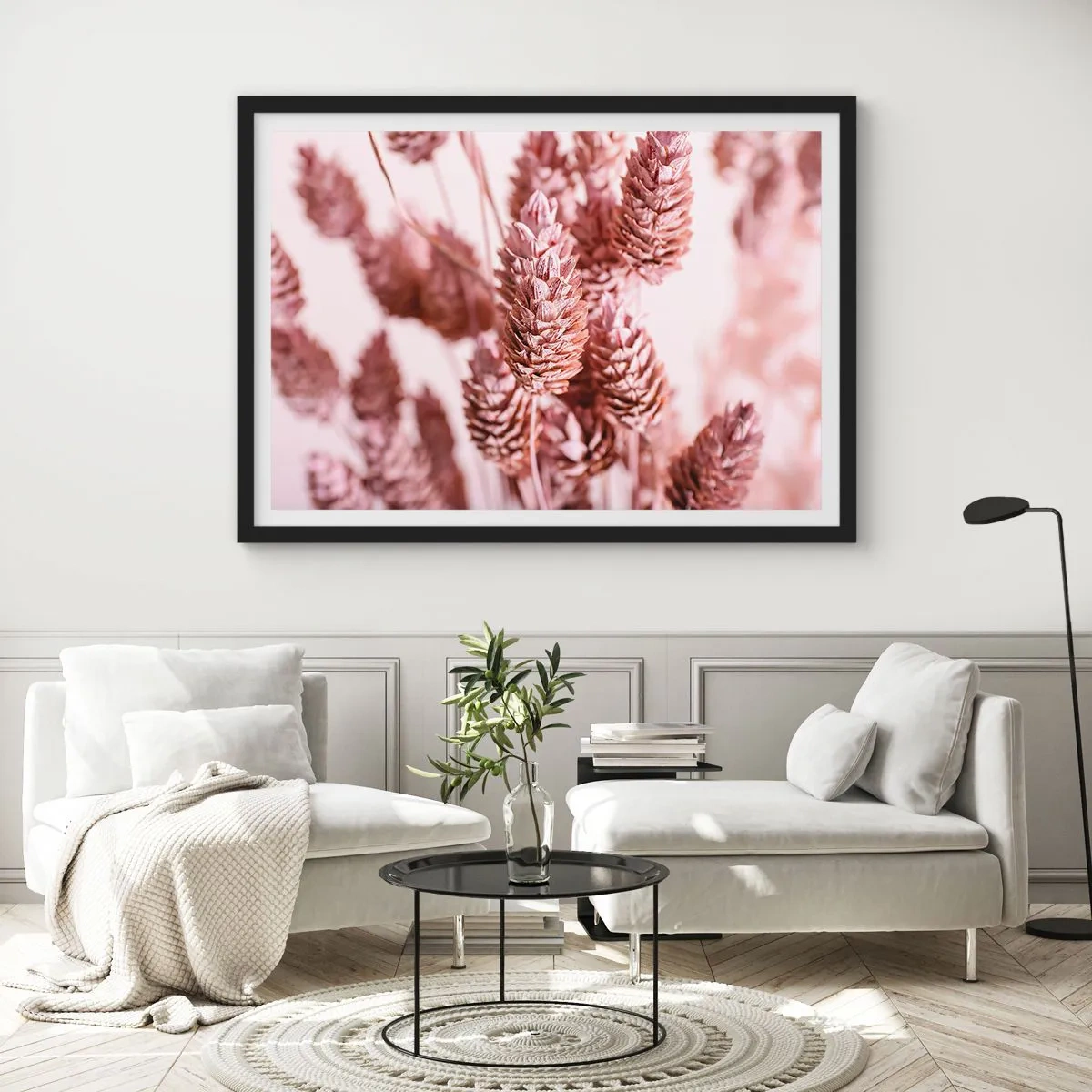 Pôster com moldura preta - Aparentemente discreto - 70x50 cm