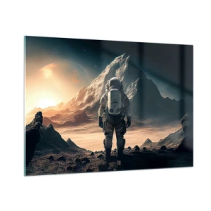 Quadro em vidro - Novo desafio - 100x70 cm