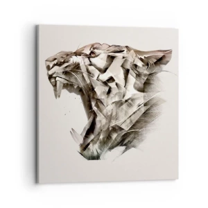 Quadro em tela - Já sabe quem está no comando - 70x70 cm