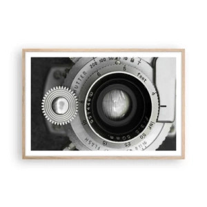 Pôster com moldura de carvalho claro - Uma história sobre Hollywood - 91x61 cm