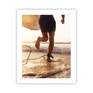 Pôster - Encontro das ondas - 40x50 cm