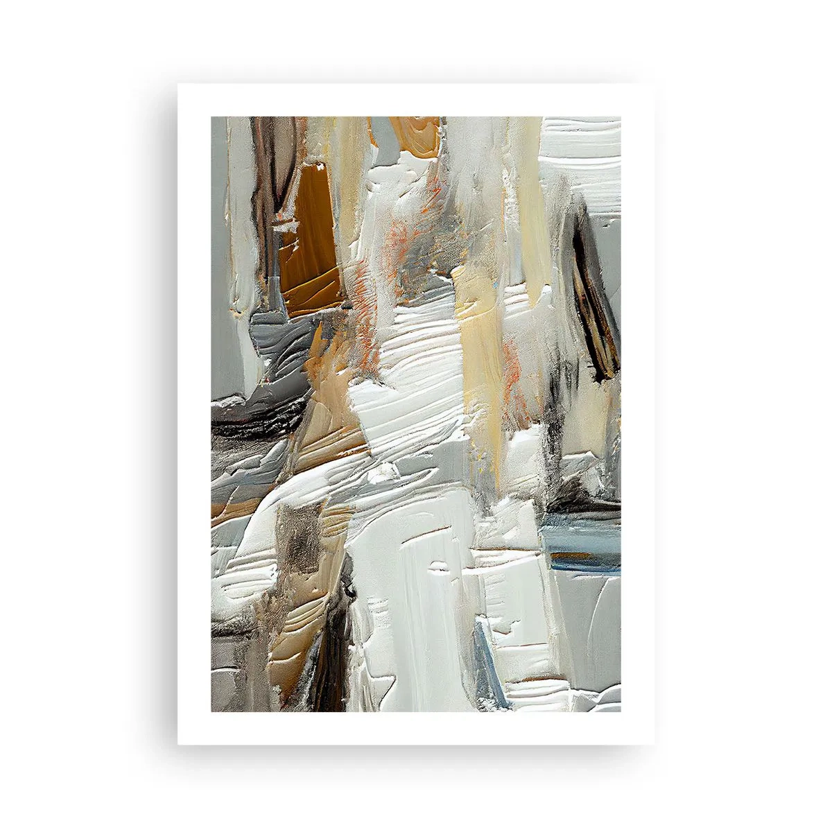 Pôster - Camadas coloridas - 50x70 cm