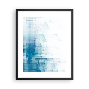 Pôster com moldura preta - Como o espaço ficou - 40x50 cm