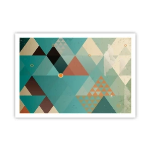 Pôster - A unidade de muitos, os muitos da unidade - 100x70 cm