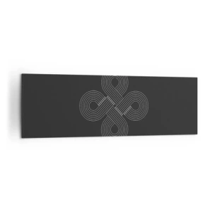 Quadro em tela - No espírito celta - 160x50 cm