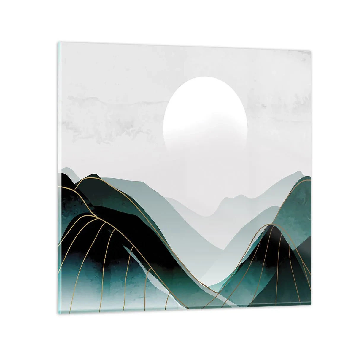 Quadro em vidro - Em plena majestade - 30x30 cm