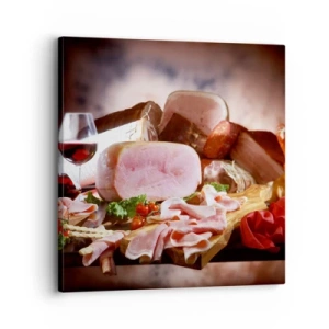 Quadro em tela - Um sonho culinário com uma jarra - 30x30 cm