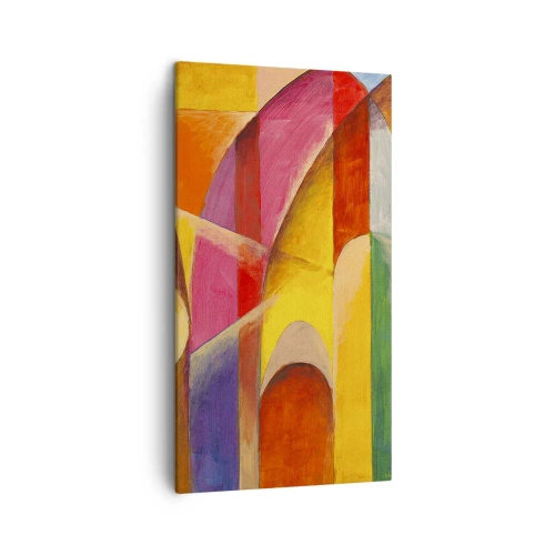 Quadro em tela - Catedral do Sol - 45x80 cm