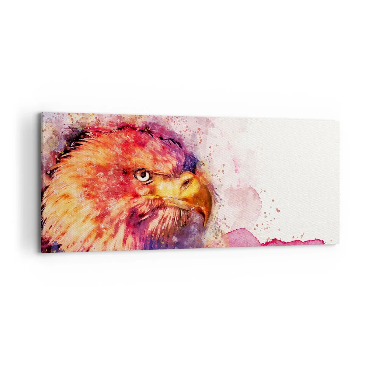 Quadro em tela - Não quer saber o que estou a pensar - 120x50 cm