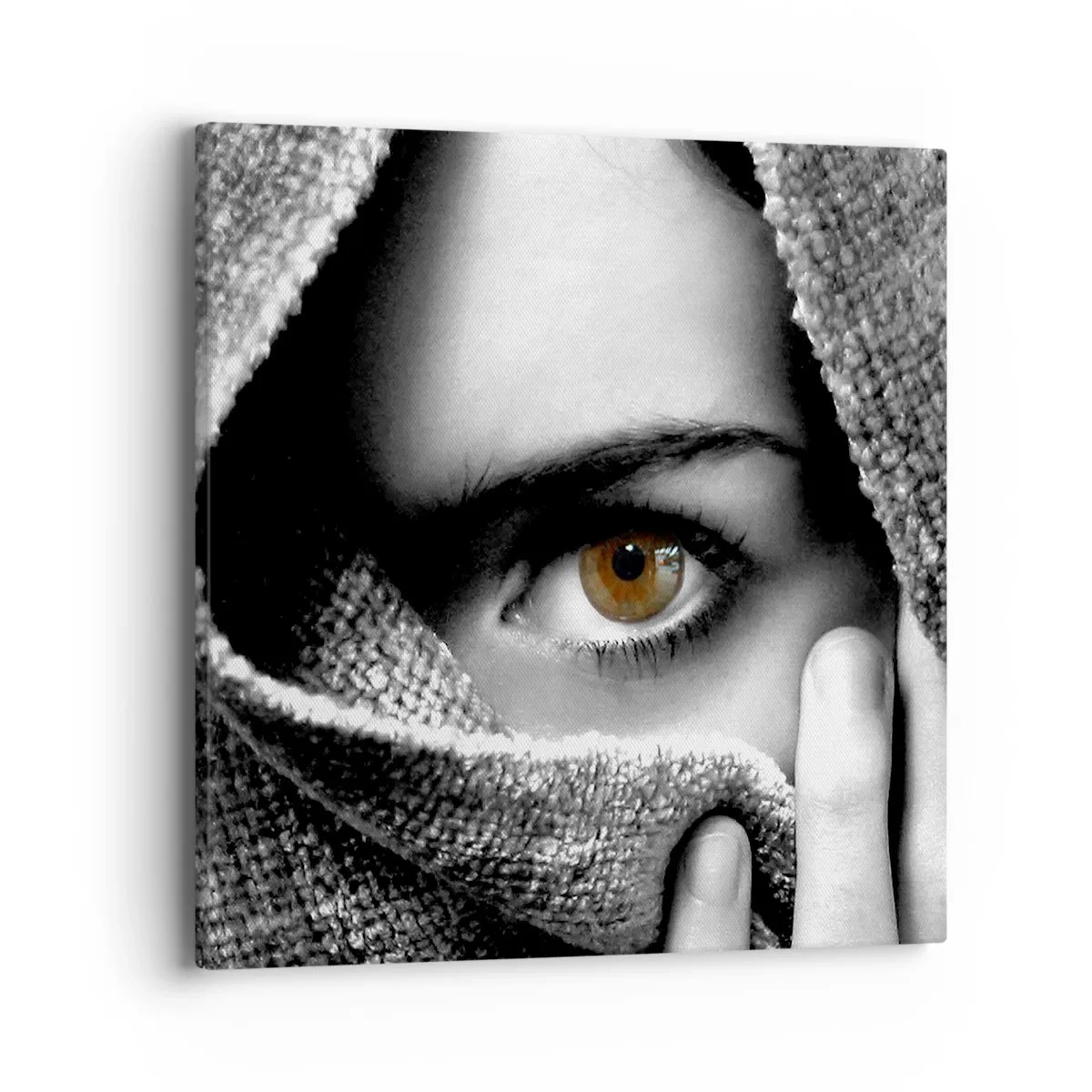 Quadro em tela - Descubra o mistério - 40x40 cm