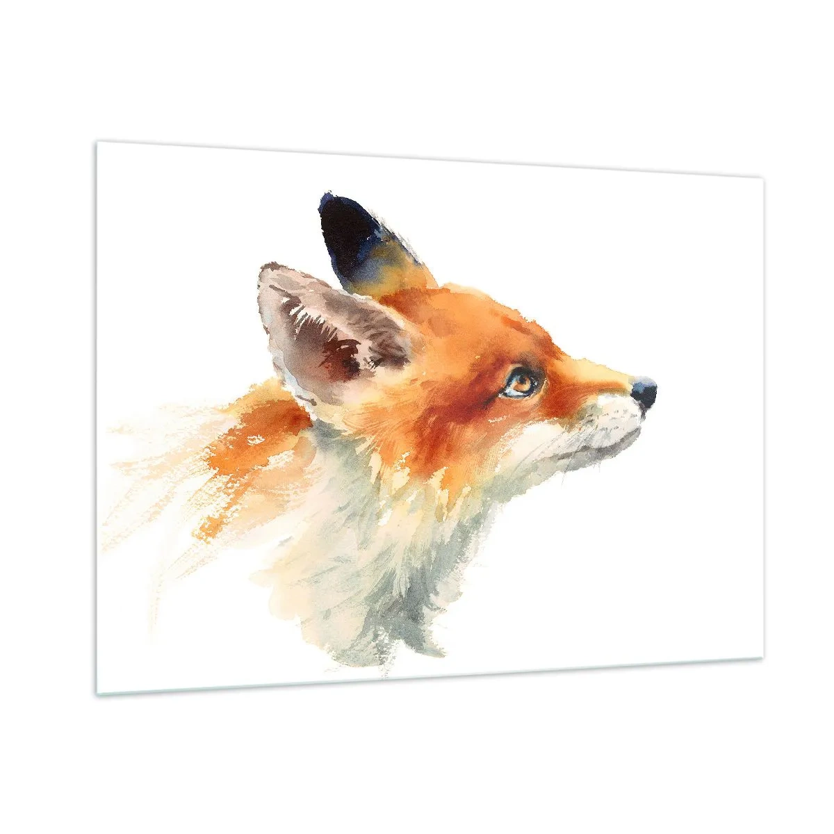 Quadro em vidro - Nunca é demais ter cuidado - 100x70 cm