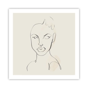 Pôster - Esboço da sensualidade - 60x60 cm