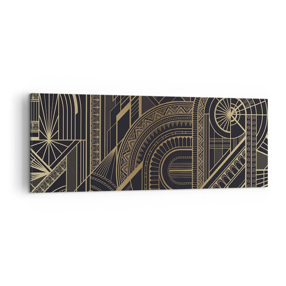 Quadro em tela - Conceitos, ideias, planos - 140x50 cm