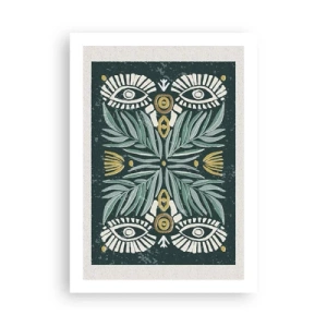 Pôster - Como um recorte folclórico - 50x70 cm