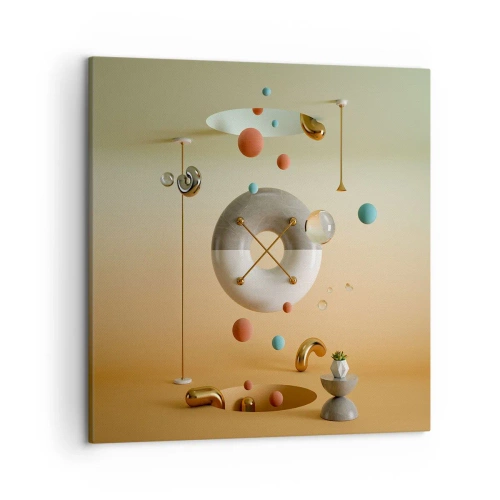 Quadro em tela - Nada pode acontecer - 50x50 cm