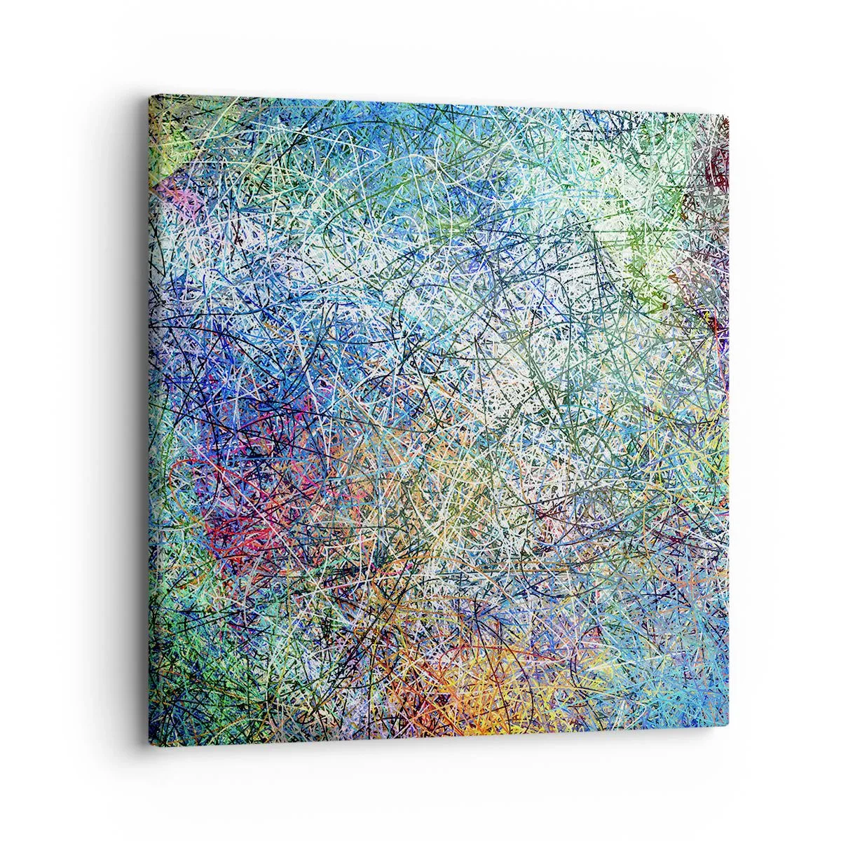 Quadro em tela - Não é assim tão simples - 30x30 cm