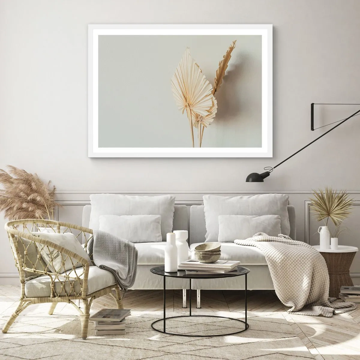Pôster em moldura branca - Quando precisas de alívio - 100x70 cm
