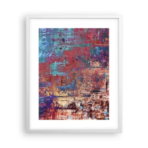Pôster em moldura branca - Memória e esquecimento - 40x50 cm