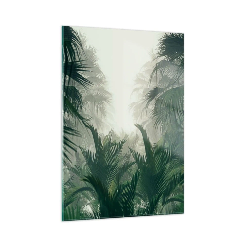 Quadro em vidro - Mistério tropical - 50x70 cm