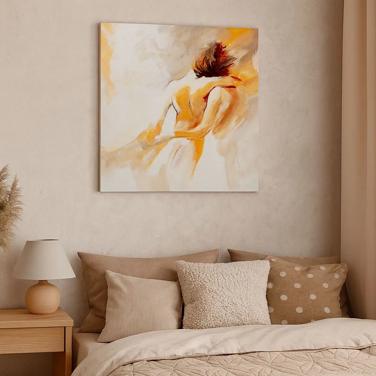 Quadro em tela - No céu da proximidade - 30x30 cm